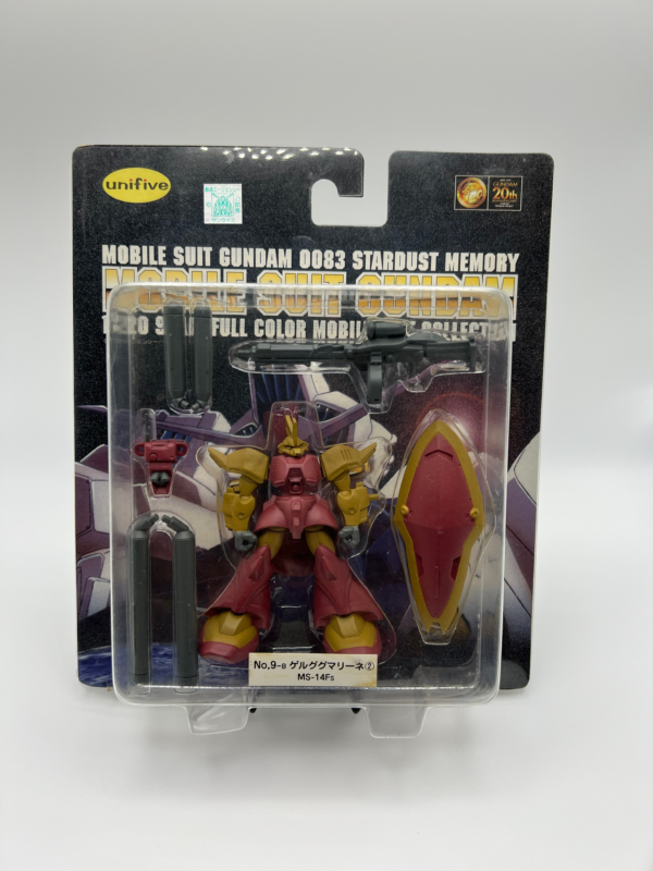Unifive “Stardust Memory” 1/220 Scale Full-Color Mobile Suit Collection No.9-β MS-14Fs Gelgoog Marine (Zeon Cima Custom)