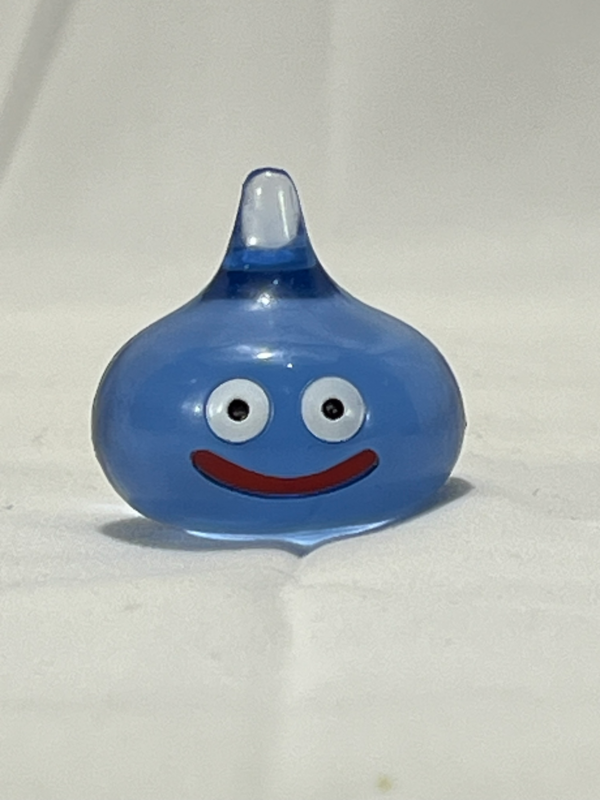 Dragon Quest – Smile Slime Glass Mascot / Figure – Blue – New