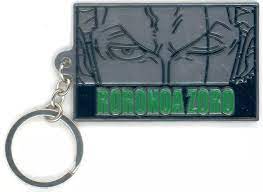 One Piece – Roronoa Zoro Solid Metal Keychain – Ichiban Kuji Prize (G Award) – Bandai Spirits – New
