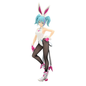 Hatsune Miku – BiCute Bunnies Figure (Street Another Ver., White Outfit) | FuRyu |