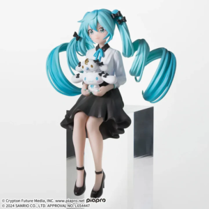 Hatsune Miku × Cinnamoroll – Chokonose Premium Figure (Osumashi Ver.) – SEGA