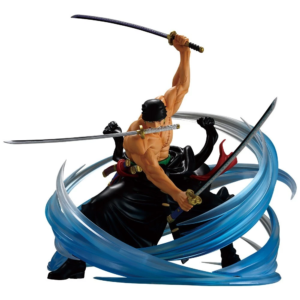 One Piece – Ichiban Kuji – Roronoa Zoro “Sumishiki Kaigi” Prize C – Three-Sword Style Dragon Tornado Figure – Bandai Spirits