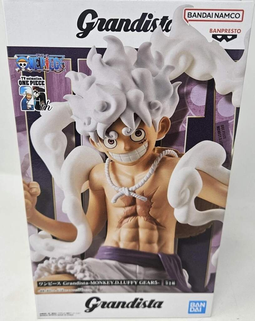 One Piece – Grandista – Monkey D. Luffy Gear 5 – Banpresto / Bandai Spirits – 25th Anniversary Edition - Image 5