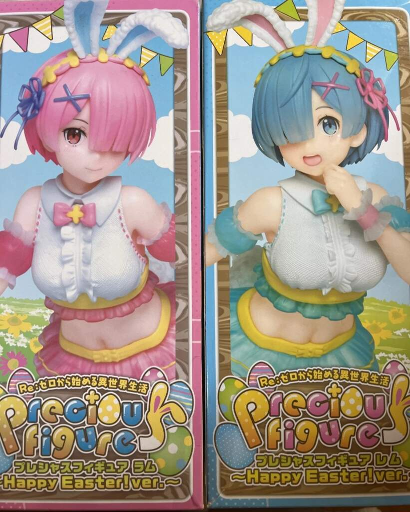 Re:Zero – SEGA Precious Figure – Ram & Rem “Happy Easter! Ver.” – Bunny Outfit Twin Set - Image 7