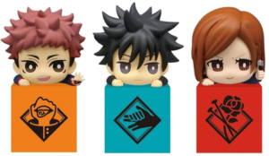 Jujutsu Kaisen Hook Figure Mascot Set (Yuji, Megumi, Nobara)